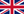 Die Flagge des Vereinigten Königreichs, bekannt als Union Jack, zeigt ein rotes Kreuz und X-förmige rote und weiße Streifen auf blauem Hintergrund.